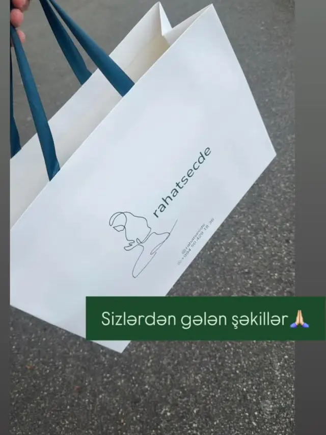 RahatSəcdə hədiyyə qablaşdırması